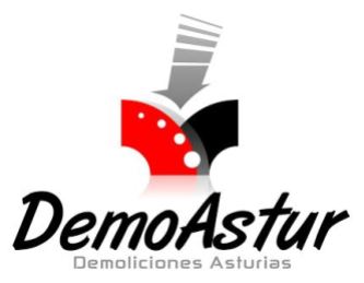 logotipo de demoliciones asturias